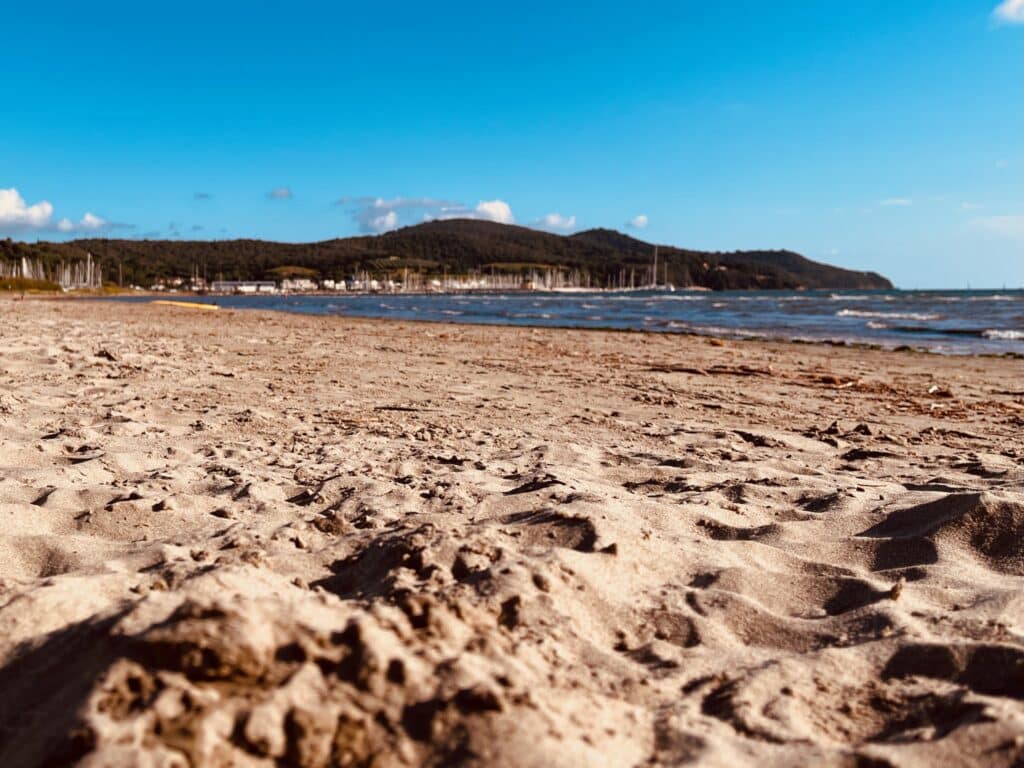 Escursione alla spiaggia del Puntone - vista su Marina Puntone