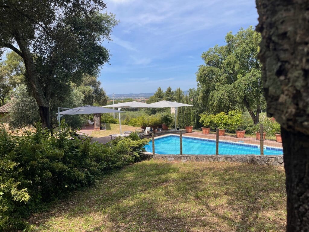 Casa vacanze Maremma - Vista piscina dall'alto